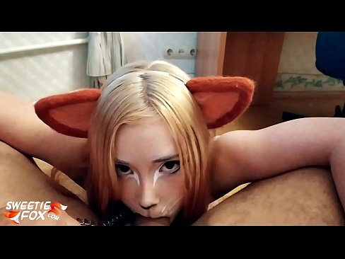 ❤️ Kitsune înghite pula și ejaculează în gură ❤️ at us ❌❤